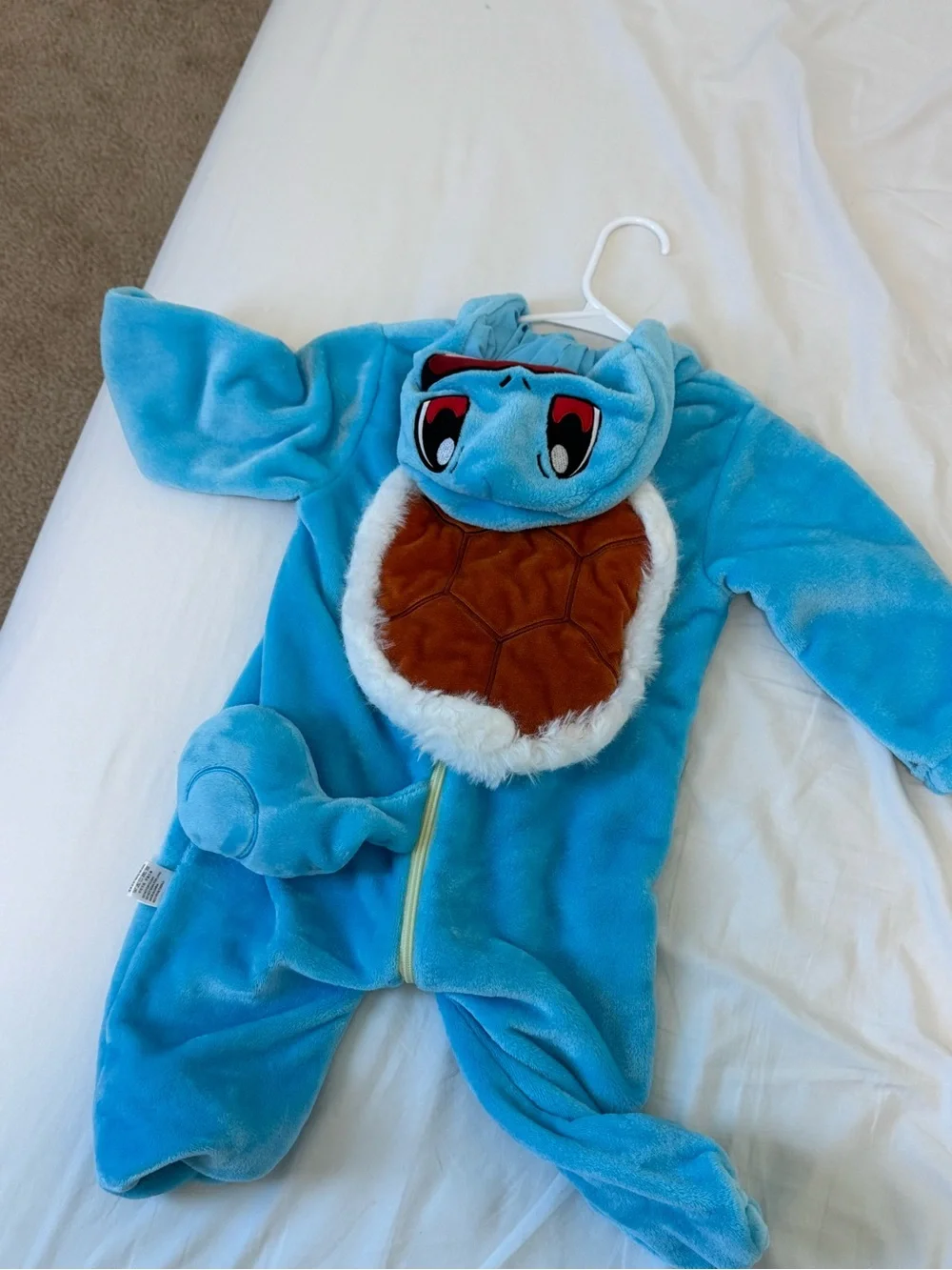 Toddler Pokémon Squirtle Costume 2T | Halloween Costume | Turtle Jumpsuit